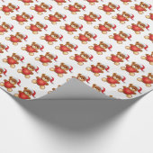 Teddy Bar Weihnachtsgeschenkpapier Geschenkpapier (Ecke)