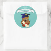 Teddy Bären Abschluss - Sie haben es getan Runder Aufkleber (Tasche)