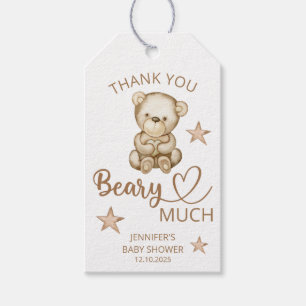 Teddy Bären Baby Bär Vielen Dank beary Geschenkanhänger