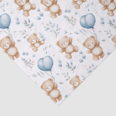 Teddy Bären Baby Dusche Seidenpapier (Detail)