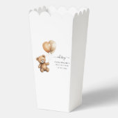 Teddy Bären Balloons Babydusche Geschlecht neutral Geschenkschachtel (Vorderseite)