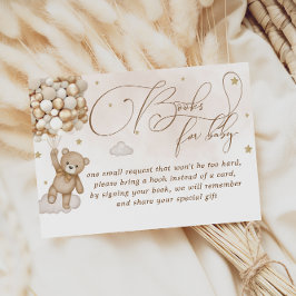 Teddy Bären Books für Baby Begleitkarte