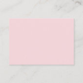 Teddy Bären BÜCHER FÜR BABY fordern rosa Balloons Begleitkarte (Rückseite)