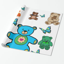 Teddy Bären Childrens Packpapier