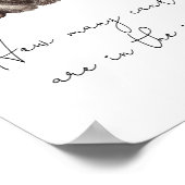 Teddy Bären - erraten Sie wie viele Bonbons Poster (Ecke)