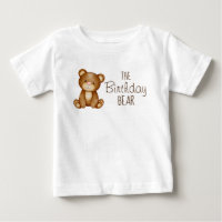 Teddy Bären Geburtstag personalisiertes Shirt