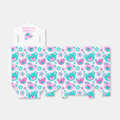 Teddy Bären Gesichter und Blume danke Ihnen Gesche Geschenkschachtel (Ungefaltet)