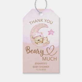 Teddy Bären Girl Bär Danke beary viel Geschenkanhänger