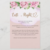 Teddy Bären Girl Dusche Links Rechte (Rückseite)