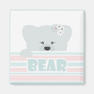 Teddy Bären illustrieren Kinder kindisch Magnet