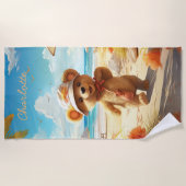 Teddy Bären Kids Beach and Pool Handtuch (Vorderseite)