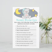 Teddy Bären Kinderzimmer Rhyme Quiz Kinderduschens (Stehend Vorderseite)