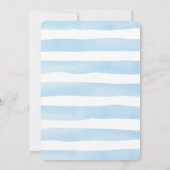 Teddy Bären können wir frühzeitig abwarten Baby Ge Einladung (Rückseite)