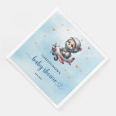 Teddy Bären Pilot Junge Dusche Serviette (Ecke)