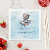 Teddy Bären Pilot Junge Dusche Serviette (Beispiel)