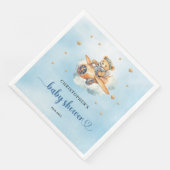 Teddy Bären Pilot Junge Dusche Serviette (Ecke)