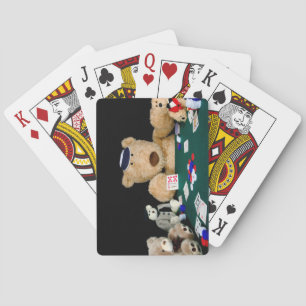 Teddy Bären Poker Players Spielkarten