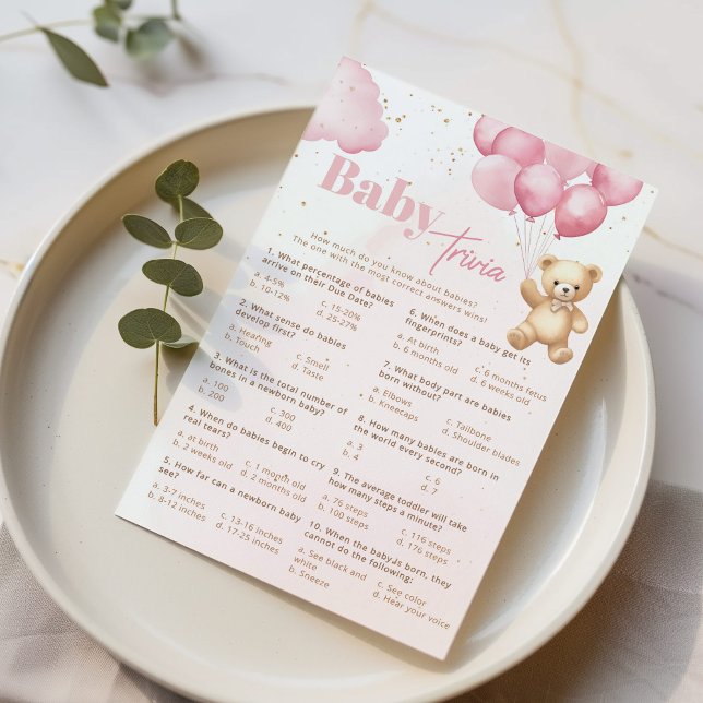 Teddy Bären rosa Ballons Kinderspiel (Von Creator hochgeladen)