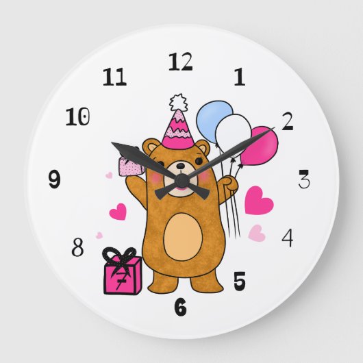 Teddy Bären rund um die Uhr (Vorderseite)