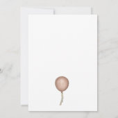 Teddy Bären Sage Brown kann frühzeitig abwarten Ankündigung (Rückseite)