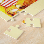 Teddy Bären und Katze Puzzle (Seite)