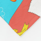 Teddy Bären Weihnachten: Kid-Friendly Muster. Fleecedecke (Ecke)