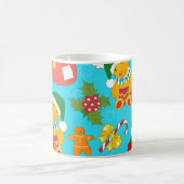 Teddy Bären Weihnachten: Kid-Friendly Muster. Kaffeetasse (Mittel)