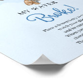 Teddy Bärenballons My Water Broke Zeichenspiel Poster (Ecke)