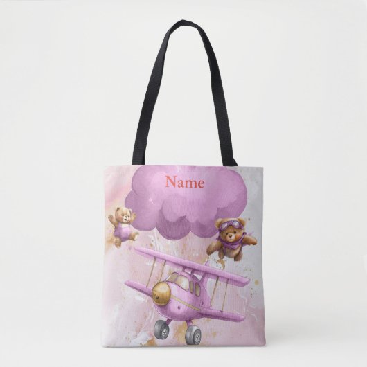 Teddy Bärenbeutel Tasche (Vorderseite)