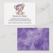 Teddy Bärenbücher für Kinder mit Wasserfarbe Begleitkarte (Vorne/Hinten)