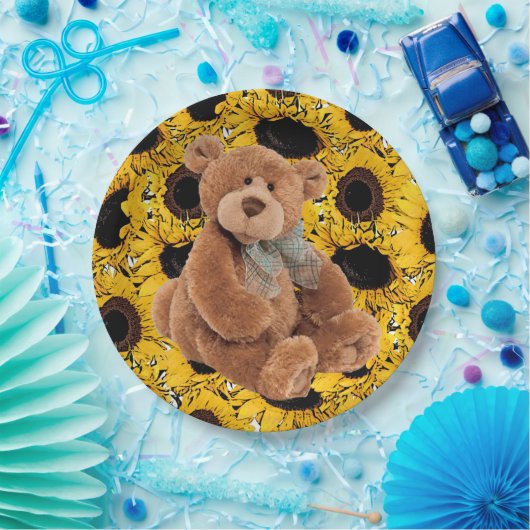 Teddy-Bärenpapier-Teller Pappteller (Party)