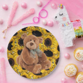 Teddy-Bärenpapier-Teller Pappteller (Party)