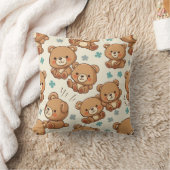 Teddy Bärenpolster Kissen (Decke)
