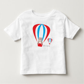Teddy-Bärn-Ballon-Kleinkind-T-Shirt Kleinkind T-shirt