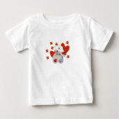 Teddy-Bärn-Krankenschwester-Liebe-T-Shirts und Baby T-shirt (Vorderseite)