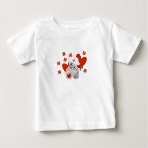 Teddy-Bärn-Krankenschwester-Liebe-T-Shirts und Baby T-shirt
