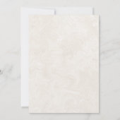 Teddy Bear 1. Geburtstag Pink Einladung (Rückseite)