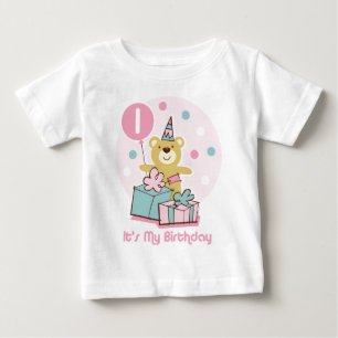 Teddy Bear 1. Geburtstag T - Shirt