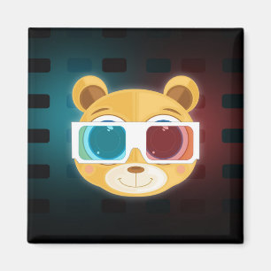 Teddy Bear - 3D Magnet