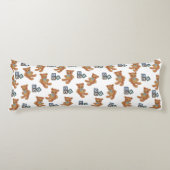 Teddy Bear & ABC Kissenbär Seitenschläferkissen (Vorderseite)