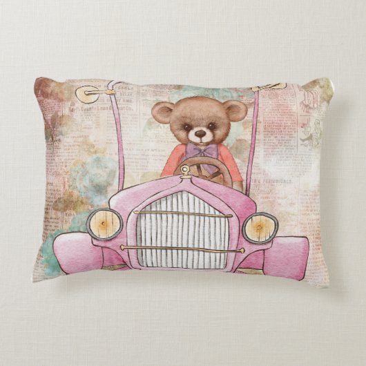 Teddy Bear Accent Pillow Dekokissen (Rückseite)