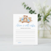 Teddy Bear Advisor Card (Stehend Vorderseite)