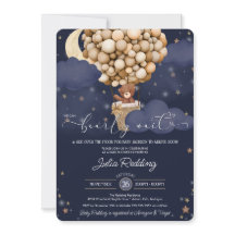 Teddy Bear Air Ballon Twinkle Star Baby Dusche