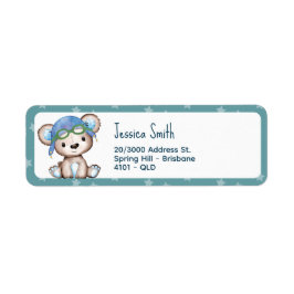 Teddy Bear Airplane Geburtstag