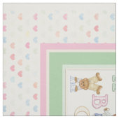 Teddy Bear Alphabet Cheater Quilt Muster Stoff (Muster)