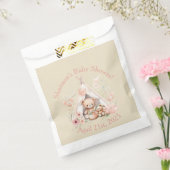 Teddy Bear and Bunny in Teepee Tent Baby Dusche Geschenktütchen (Versiegelt)
