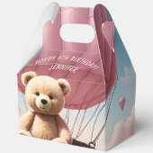 Teddy Bear and Hot Air Balloons Geschenkschachtel (Vorderseite)