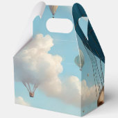 Teddy Bear and Hot Air Balloons Geschenkschachtel (Rückseite)