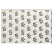 Teddy Bear and Rocking Horse Stoff (Fat Quarter (45,7 x 55,9 cm))