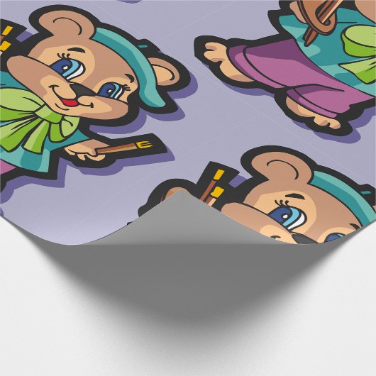 Teddy Bear Artist Geschenkpapier